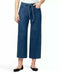 William Rast Juniors Braided-Belt Wide-Leg Raw-Hem Jeans, Blue, Size 29